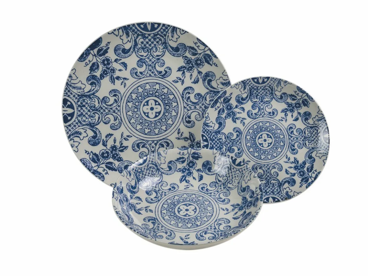 Servizio tavola Classic Nouveau 18 pezzi in porcellana