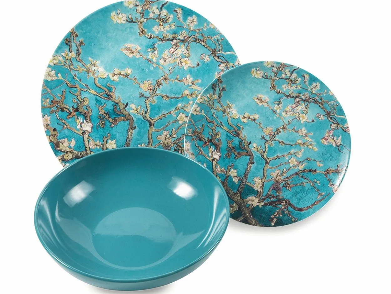 Servizio tavola Japanese Dream 18 pezzi in gres e New Bone China