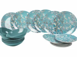 Servizio tavola Japanese Dream 18 pezzi in gres e New Bone China