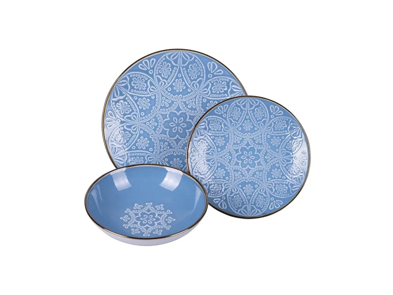 Servizio tavola 12 pezzi Baku Ocean