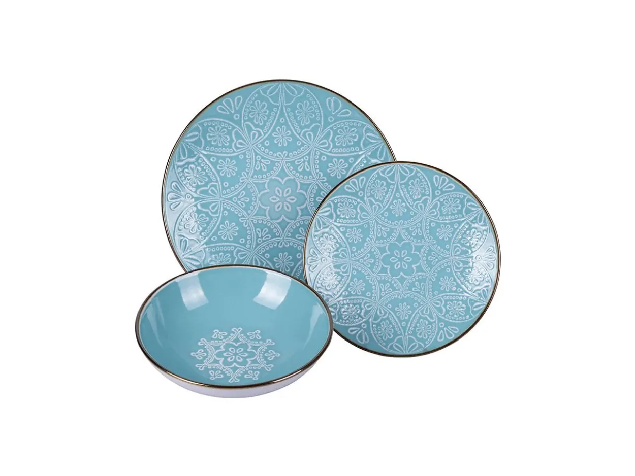 Servizio tavola 12 pezzi Baku Ocean