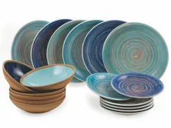 Servizio tavola Shades of Terramar 18 pezzi in gres
