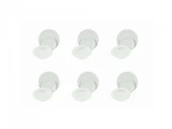 Servizio tavola Simple White 18 pezzi in porcellana