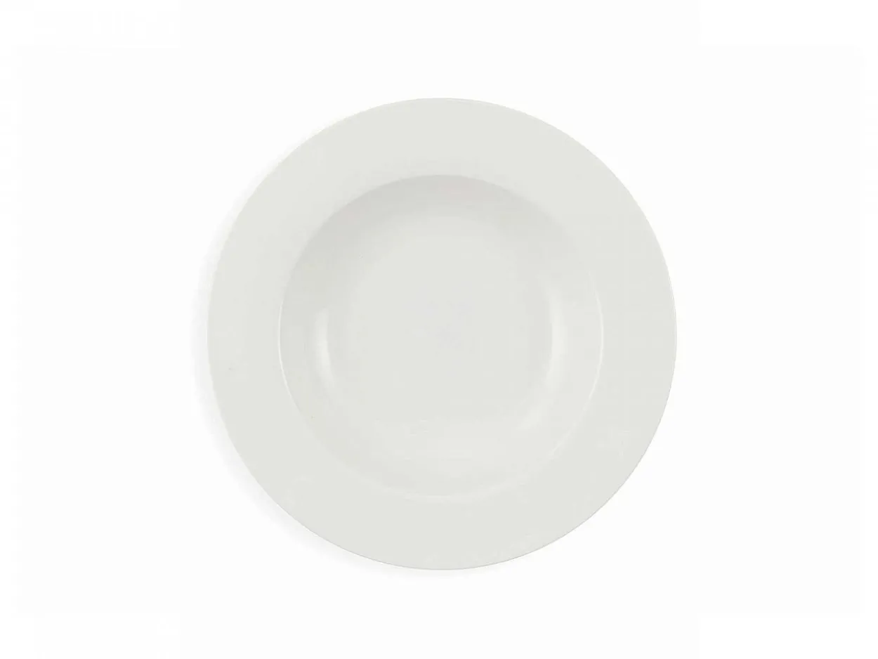 Servizio tavola Simple White 18 pezzi in porcellana