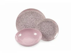 Servizio tavola Sparkle 18 pezzi in gres porcellanato