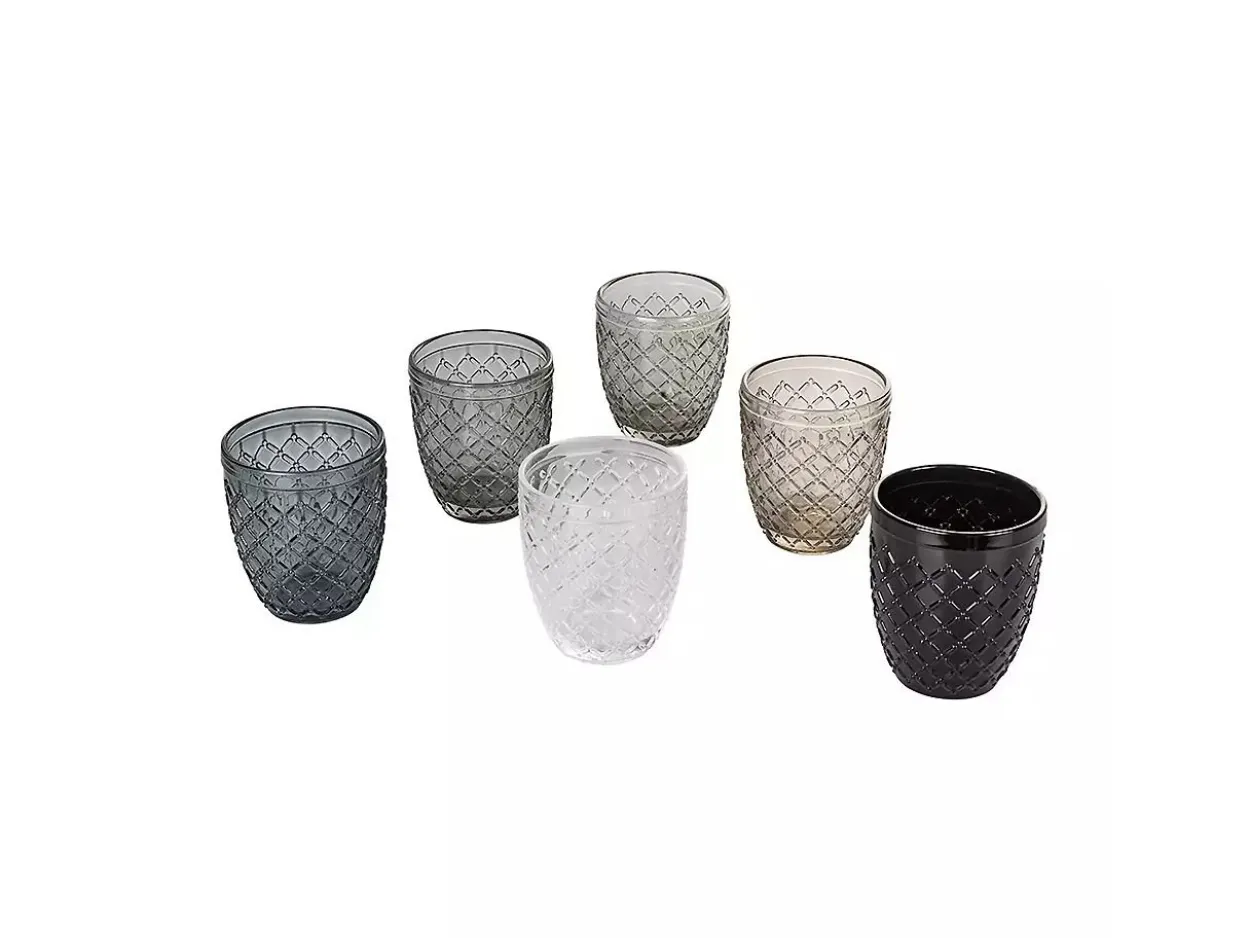 Set 6 bicchieri acqua Castle Stones