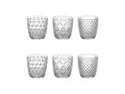 Set 6 bicchieri acqua Diversity
