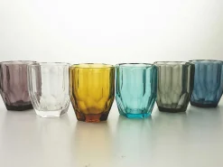 Set bicchieri acqua Royal 6 pezzi assortiti in vetro
