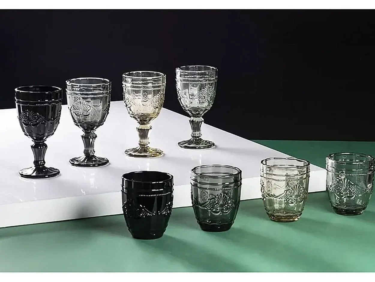 Set 4 bicchieri acqua Syrah Stones