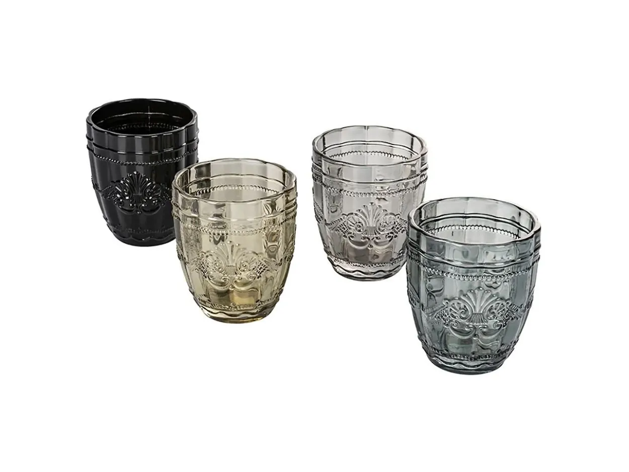 Set 4 bicchieri acqua Syrah Stones