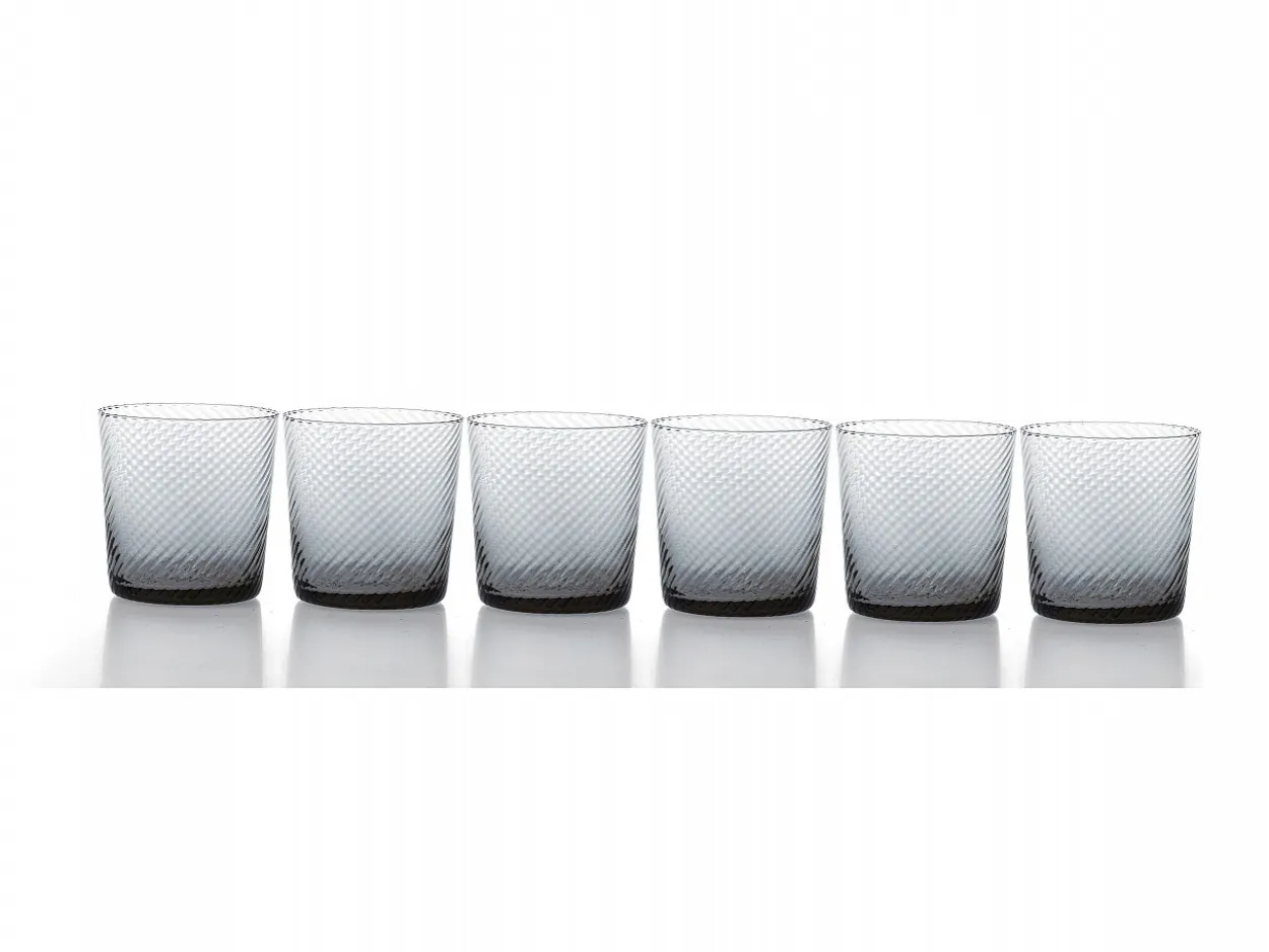 Set bicchieri bassi Venier Torsè 6 pezzi