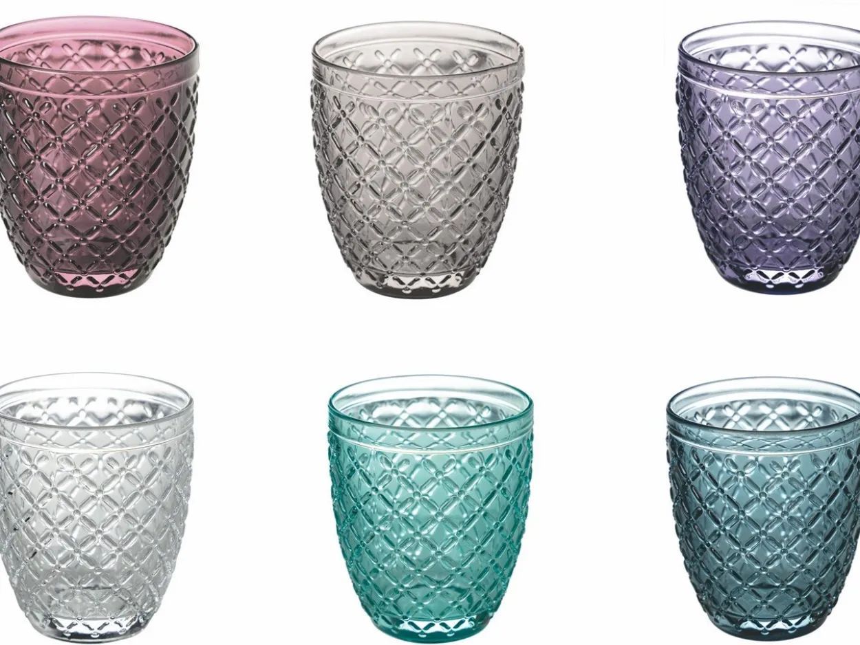 Set bicchieri Castle 6 pezzi 350 ml in vetro