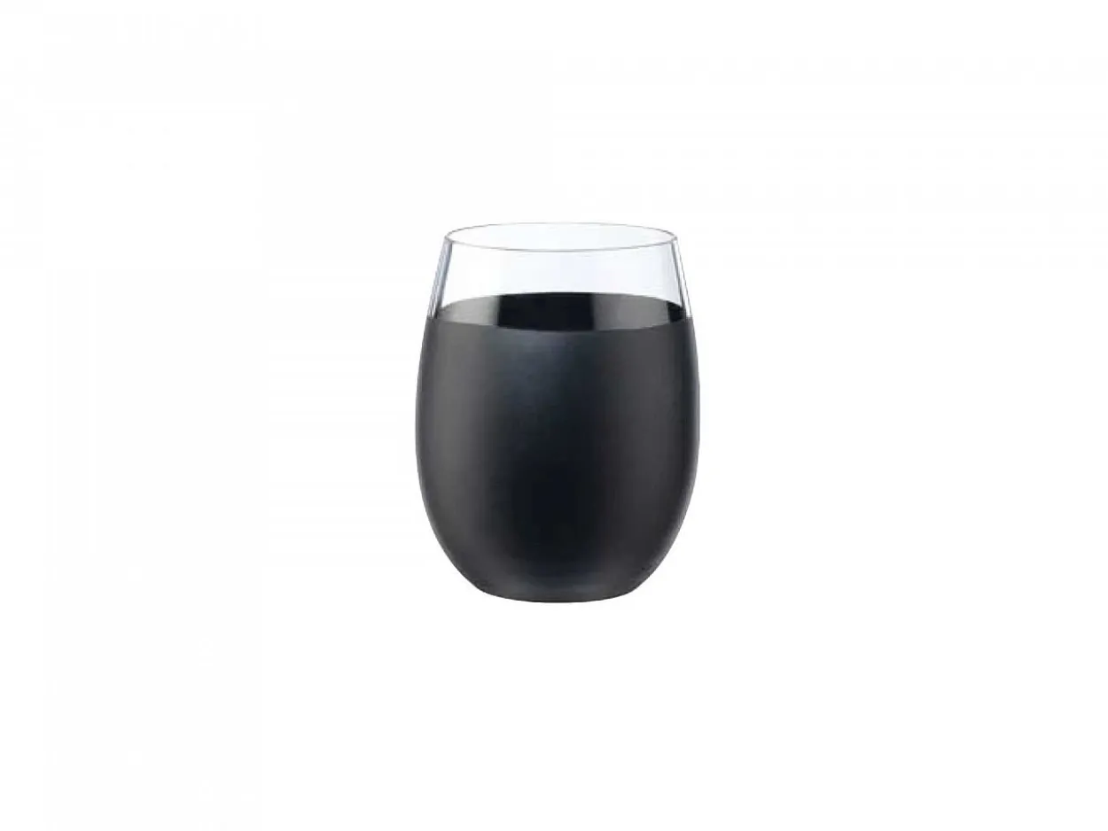 Set bicchieri Galassia vino nero mat 6 pezzi