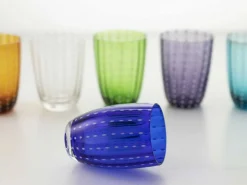 Set bicchieri Kalahari multicolor 1 - 6 pezzi in vetro
