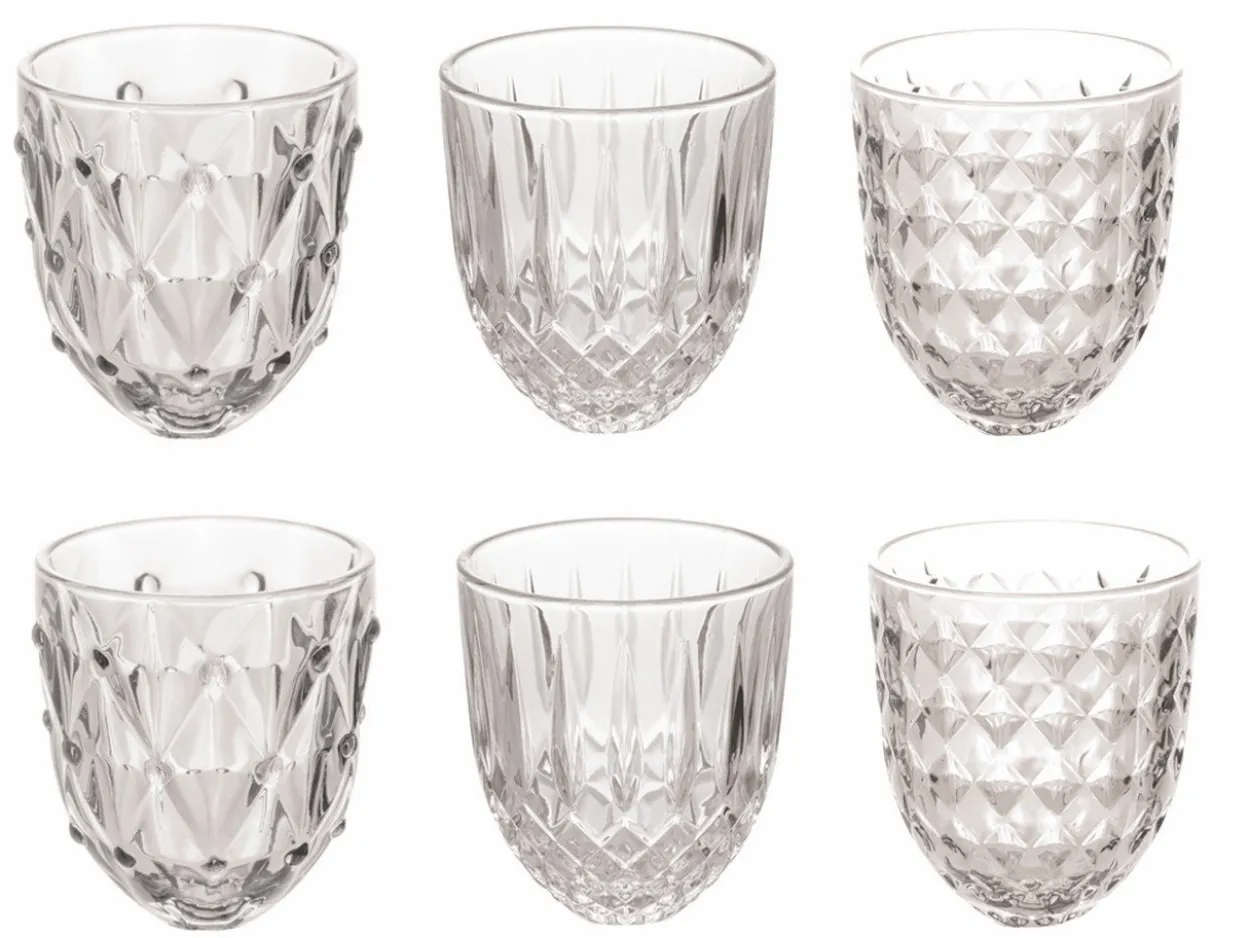 Set bicchieri Loira 6 pezzi 280 ml in vetro