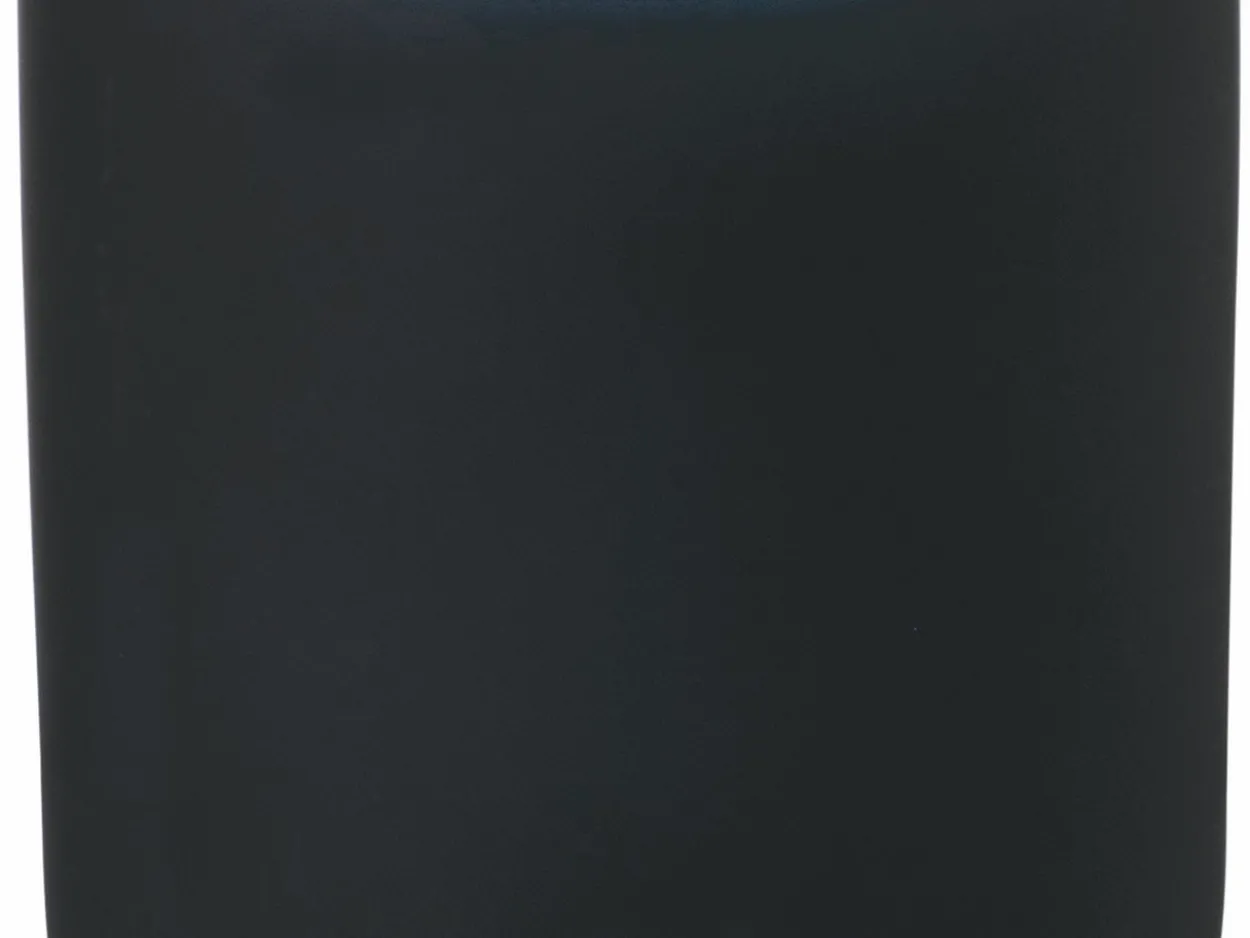 Set bicchieri Masai Black 6 pezzi 350 ml in vetro frosted