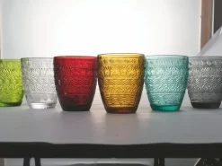 Set bicchieri Mexico 6 pezzi 280 ml in vetro
