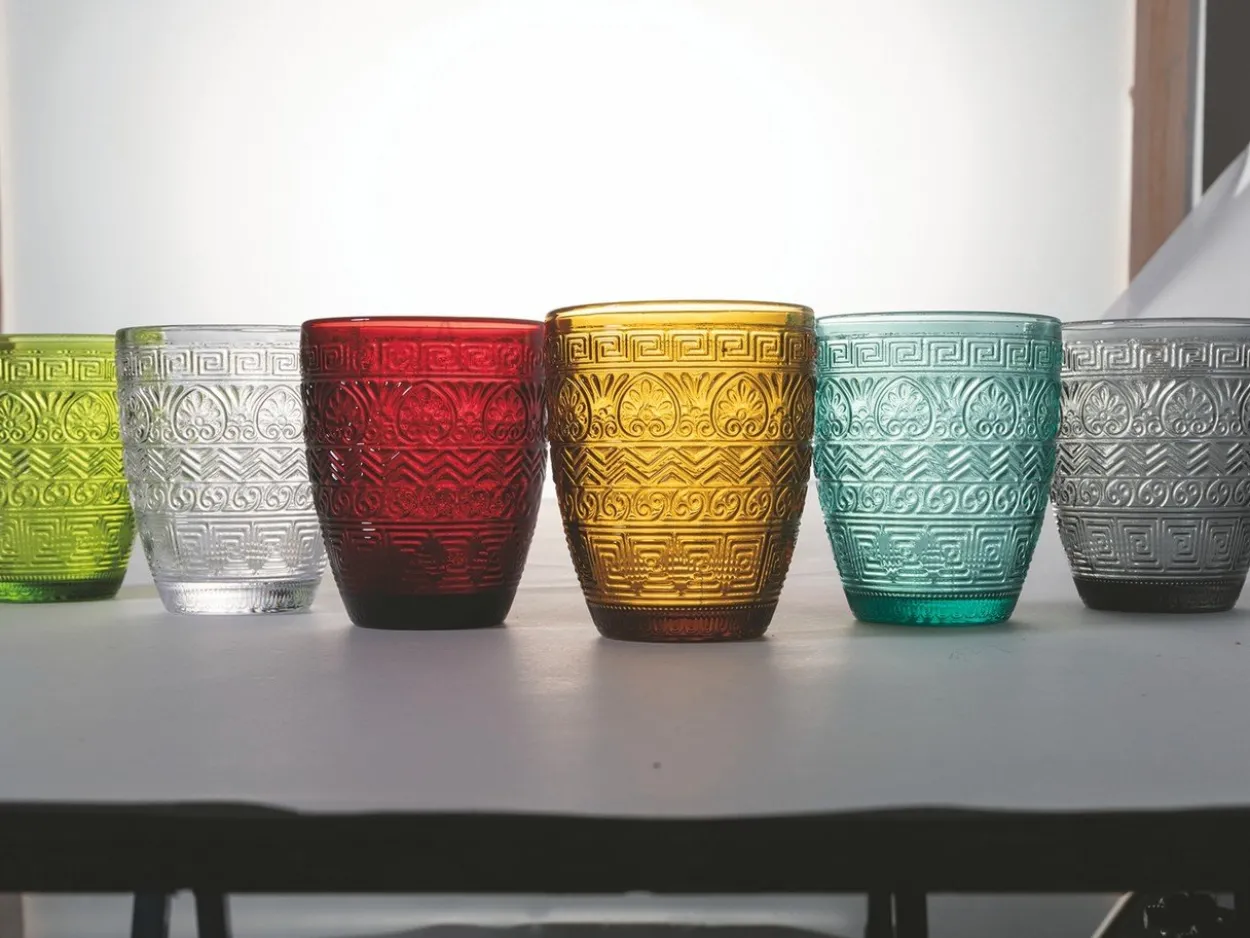 Set bicchieri Mexico 6 pezzi 280 ml in vetro