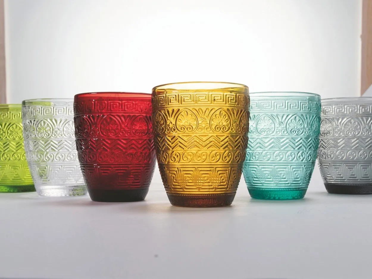 Set bicchieri Mexico 6 pezzi 280 ml in vetro