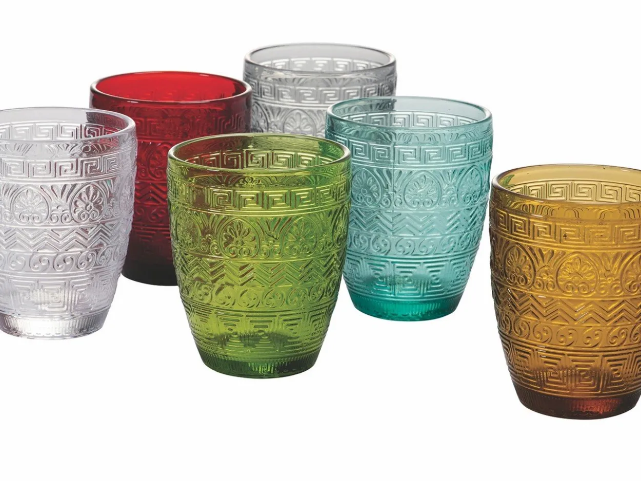 Set bicchieri Mexico 6 pezzi 280 ml in vetro