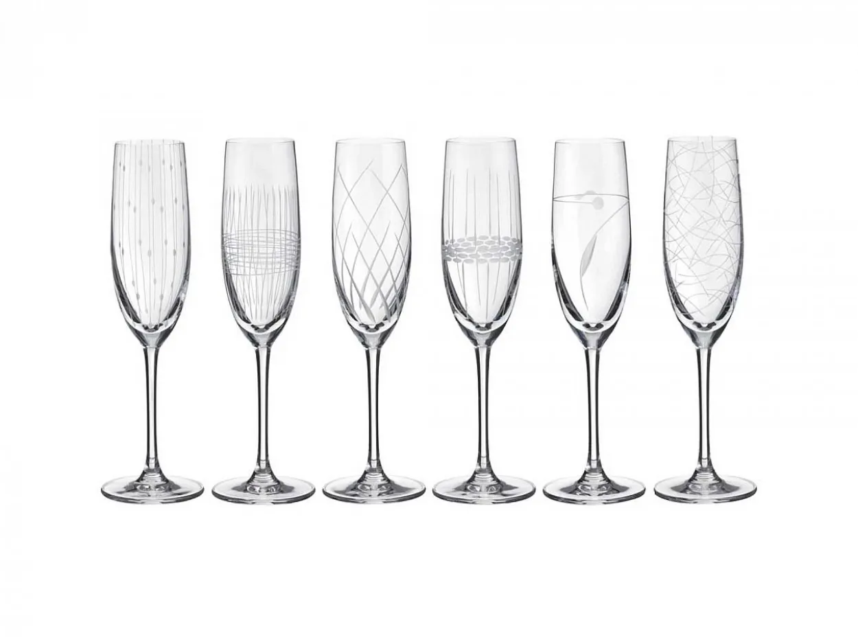Set calici Flute Erice 6 pezzi