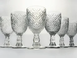 Set calici Marrakech 6 pezzi 280 ml in vetro