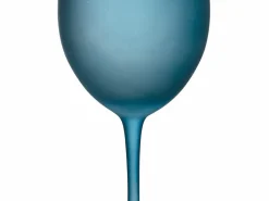 Set calici Shades of Blue Dream 6 pezzi frosted 550 ml in vetro