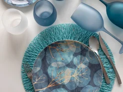 Set calici Shades of Blue Dream 6 pezzi frosted 550 ml in vetro