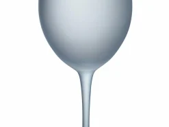 Set calici Shades of Blue Dream 6 pezzi frosted 550 ml in vetro