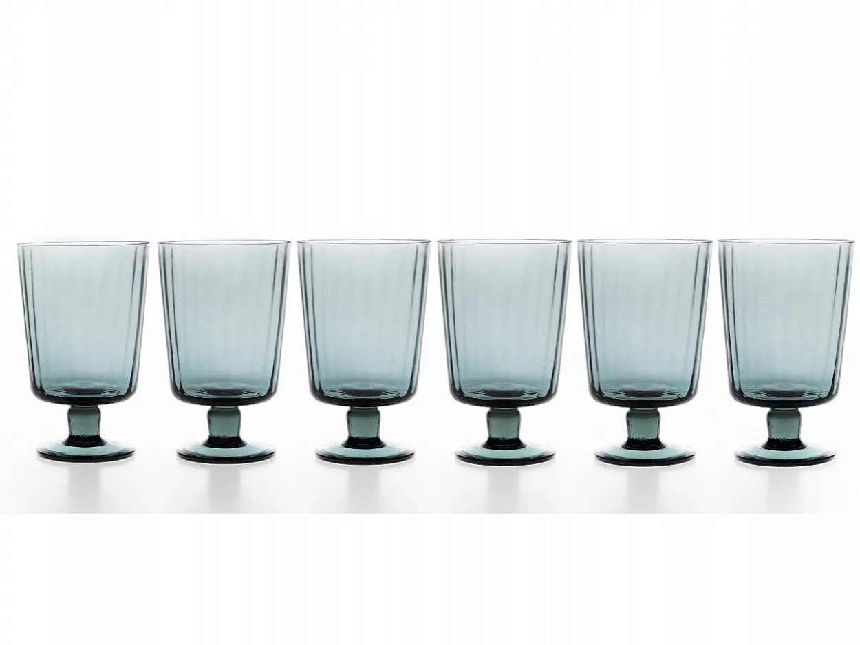 Set calici Venier Plissè 6 pezzi