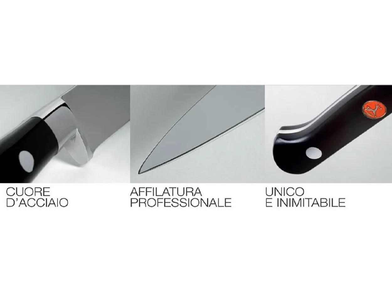 Set 6 Coltelli da bistecca Apollo lisci