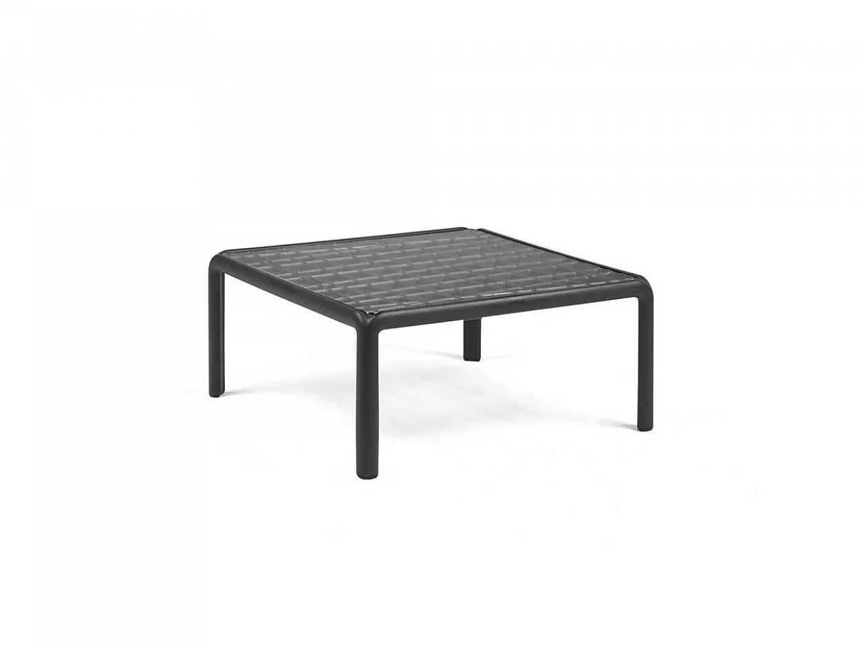 Set Komodo 6 posti struttura antracite Nardi