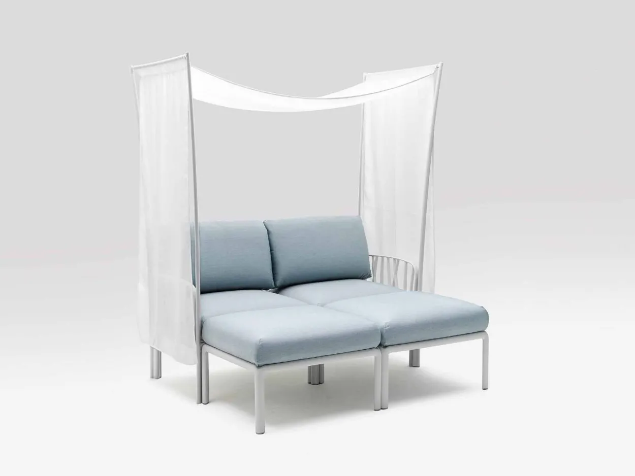 Set letto Baldacchino Komodo 2 posti