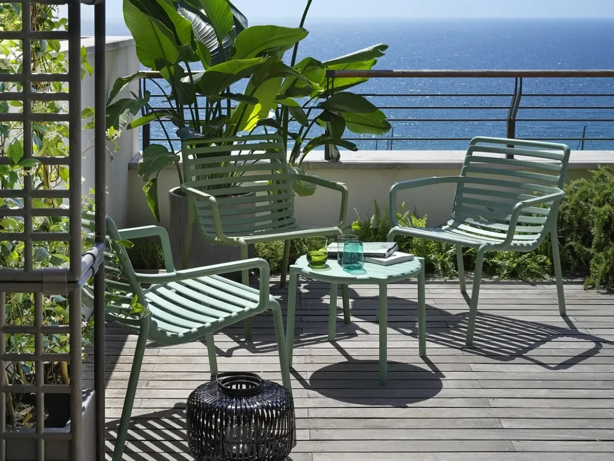 Set 3 Poltrone Doga Relax con Tavolino
