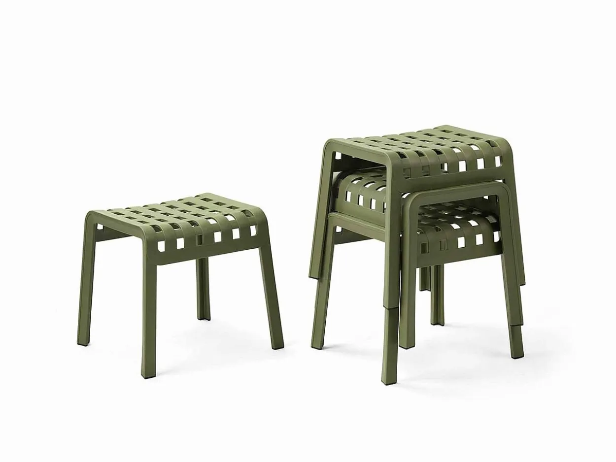 Set poltrone Folio con sgabello poggiapiedi Poggio Nardi