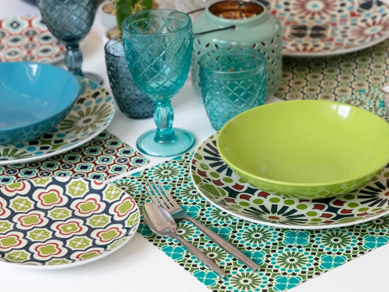 Set posate Cult 24 pezzi in acciaio silver lucido