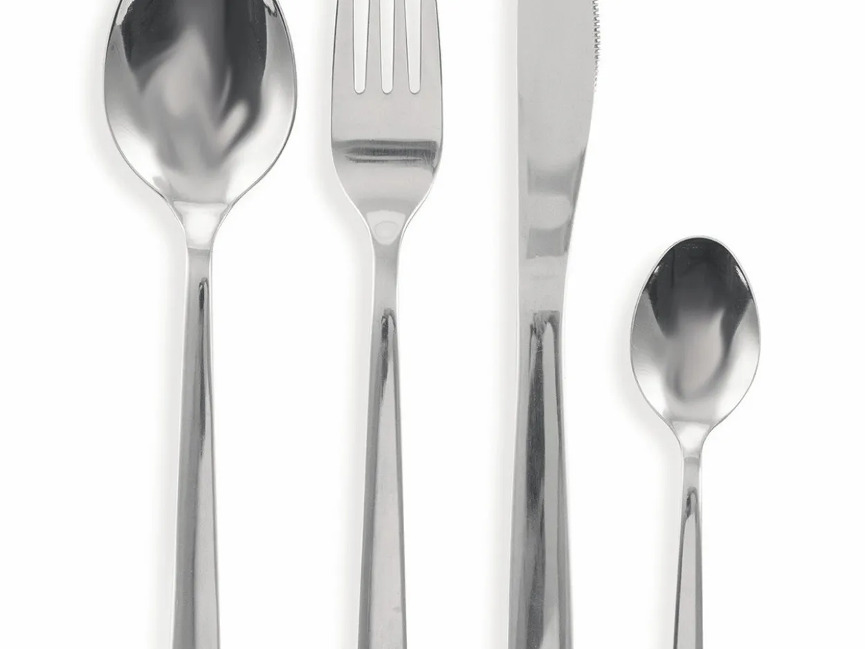 Set posato Modern 24 pezzi in acciaio
