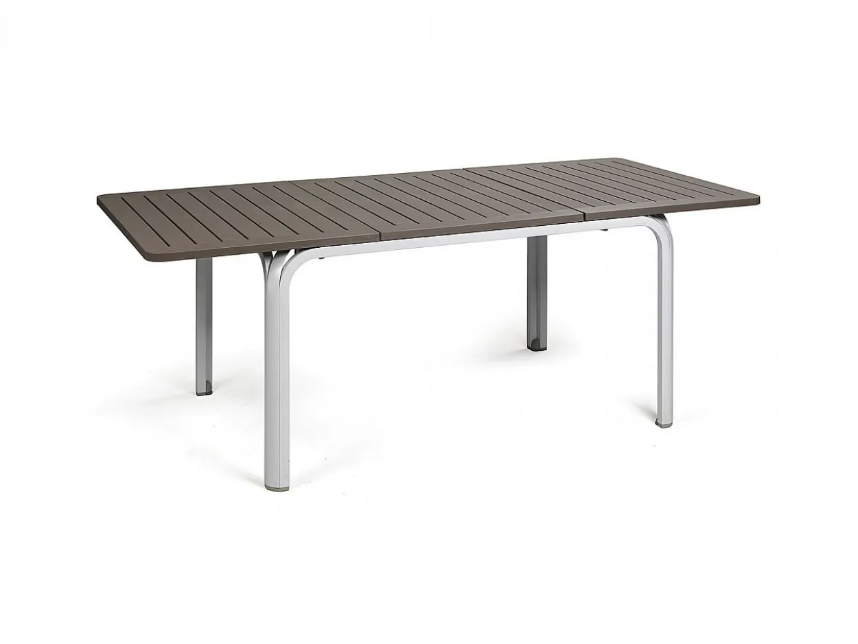 Set tavolo Alloro 140/210 con 4 poltrone Palma
