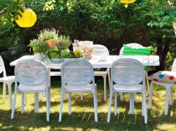 Set tavolo Alloro 210/280 con 6 sedie Erica