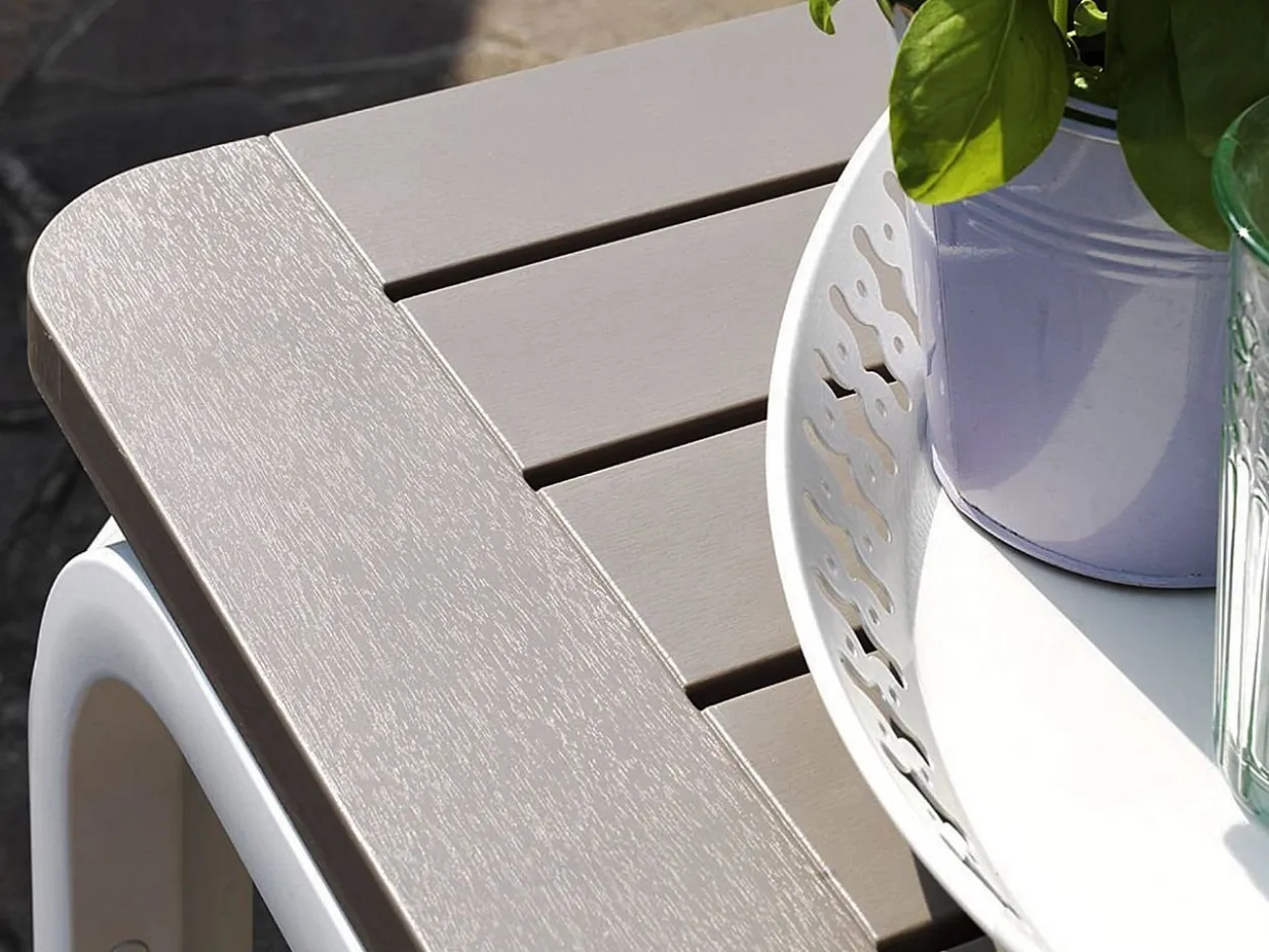 Set tavolo Alloro 140/210 con 4 sedie Erica