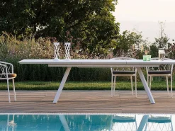 Set tavolo Daisy 220/320 con 6 Sedie