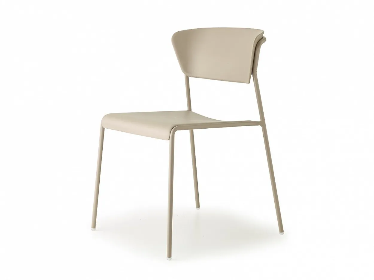 Set tavolo Pranzo 120/200 con 6 sedie Lisa Arcobaleno