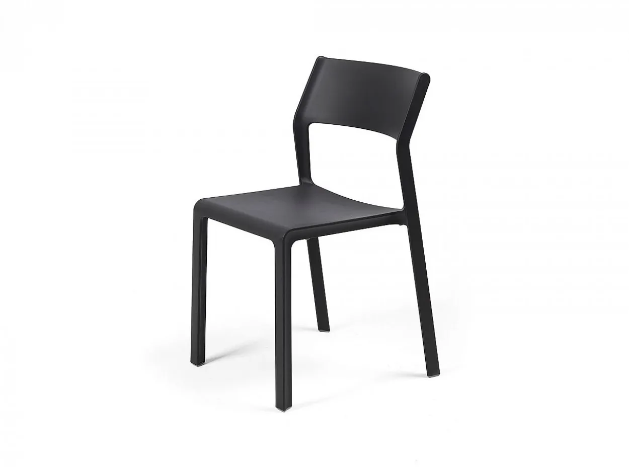Set tavolo Rio 140/210 Alluminio con 6 sedie Trill Bistrot