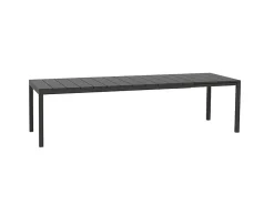 Set tavolo Rio Alu 210/280 con 8 sedie Doga Armchair Bicolore