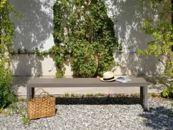 Set tavolo Rio Alu 210 Fix con 2 panche Rio Bench Alu