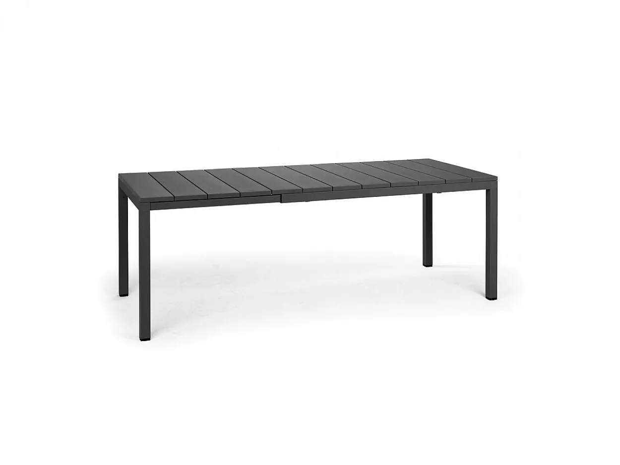 Set tavolo Rio 140/210 con 6 sedie Net