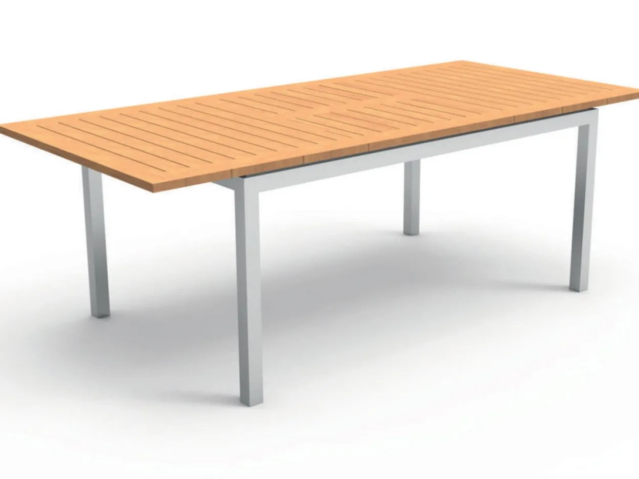 Set Tavolo Timber 156/214 con 6 Poltrone