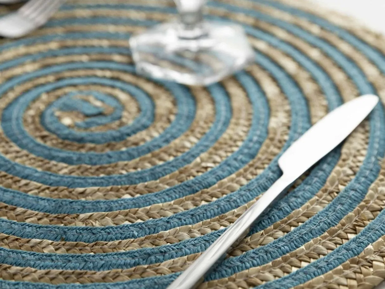 Set 6 Tovagliette tonde Spiral