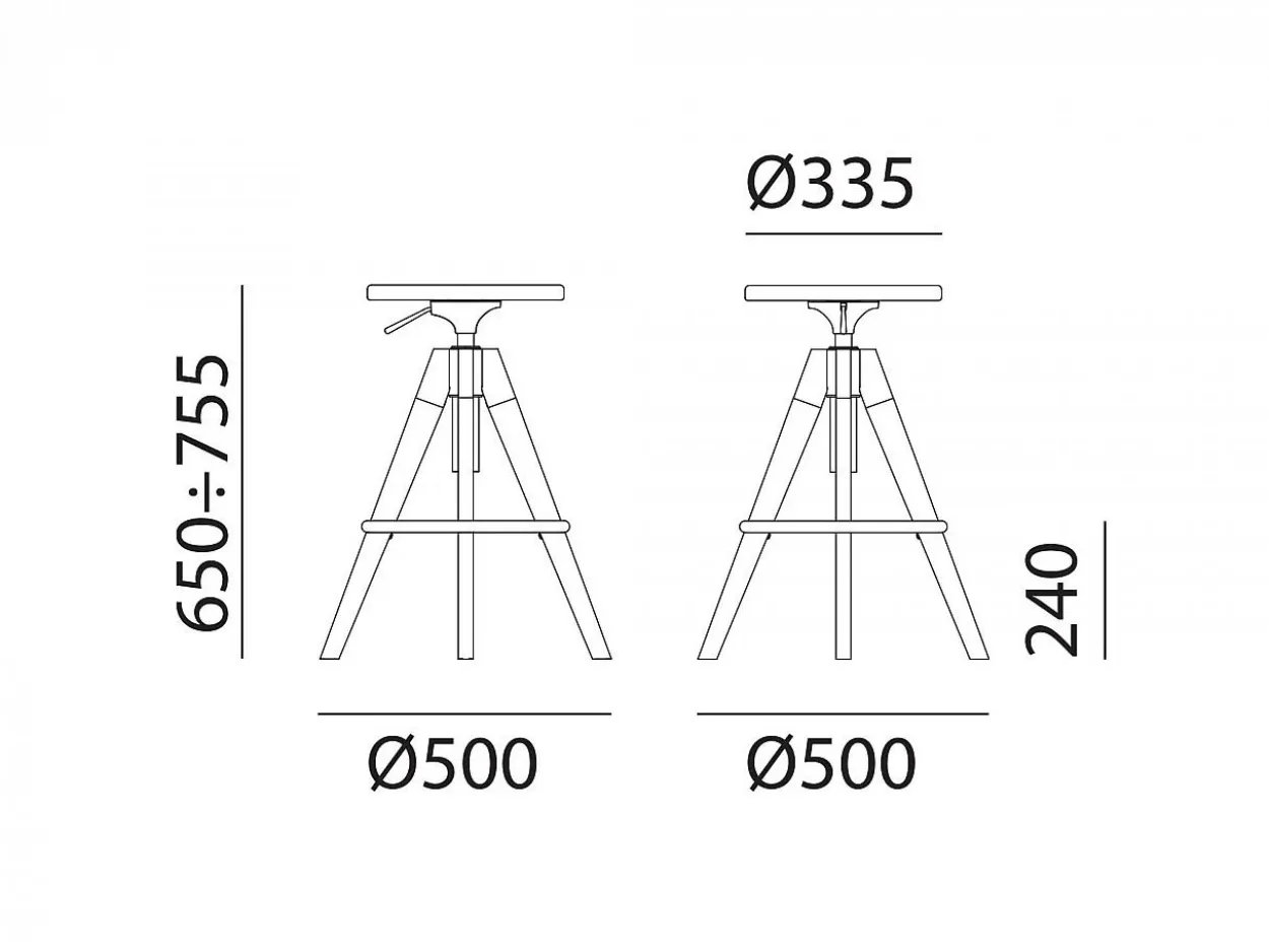 Sgabello Arki-Stool