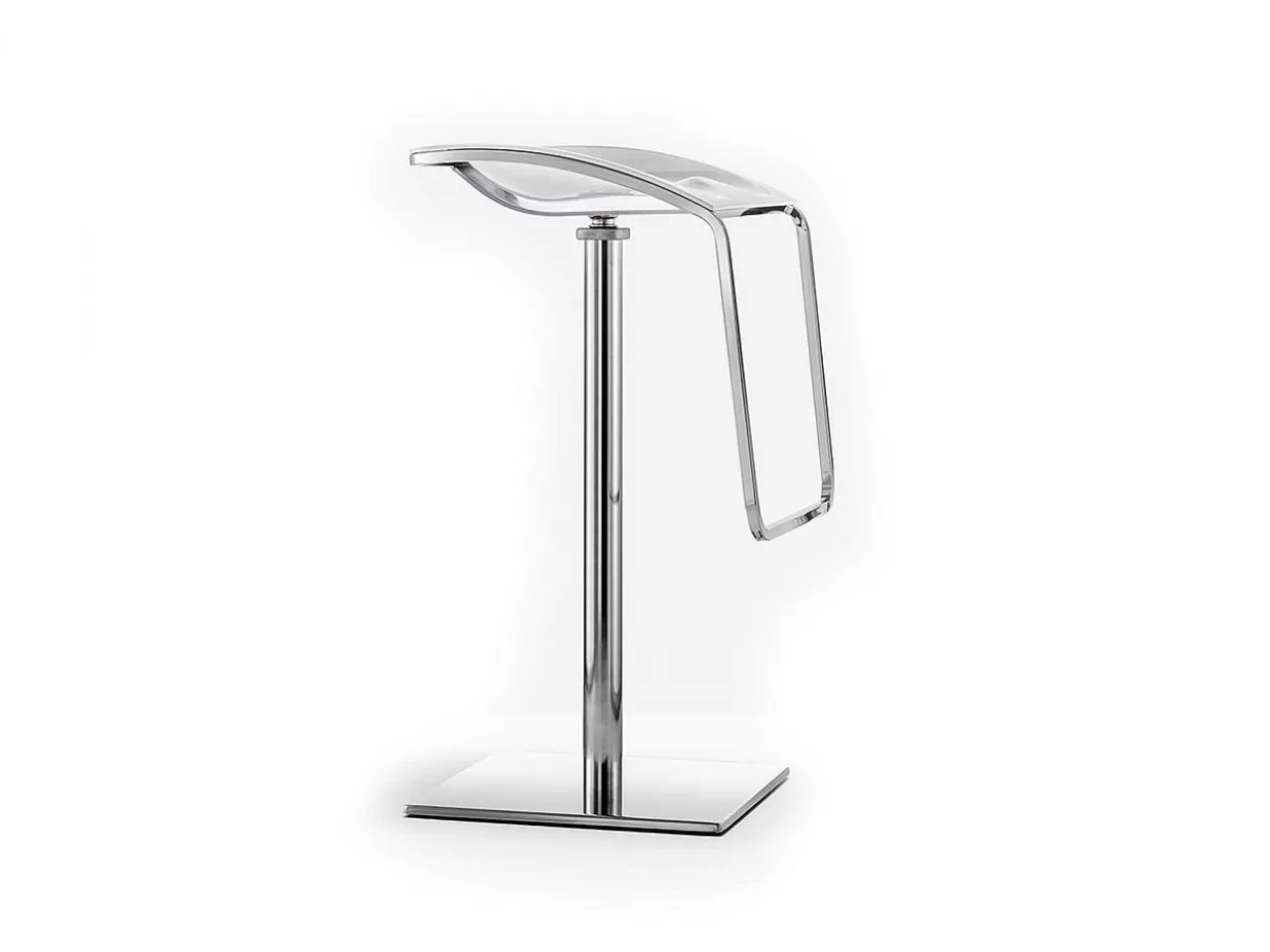 Sgabello Arod 560 sedile ABS cromato